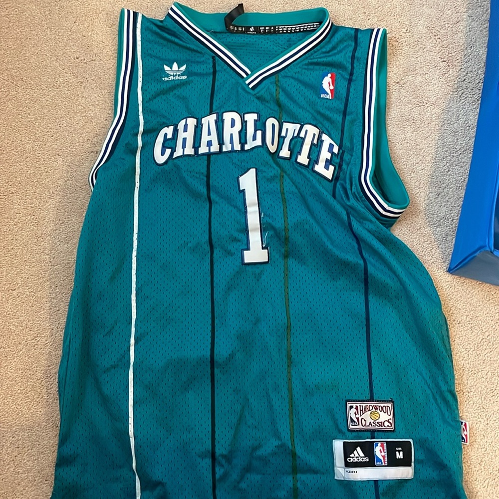 Throwback Charlotte Hornets Jersey